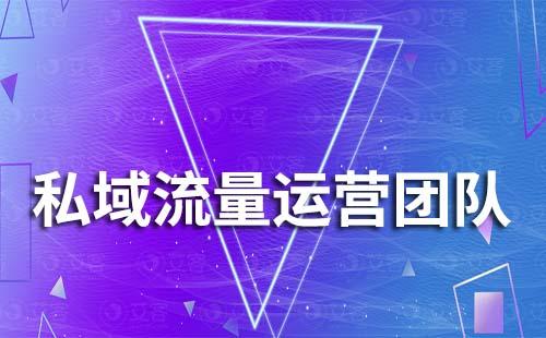 企業(yè)私域流量運(yùn)營團(tuán)隊(duì)怎么搭建