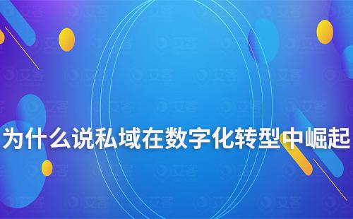 為什么說私域在數字化轉型中崛起